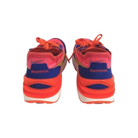 Nike Waffle One in Racer Blue & Bright Citron- Only Worn Once! - Picture 3 of 4